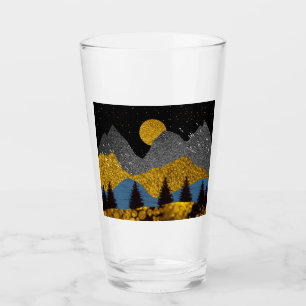 Golden Night Glass