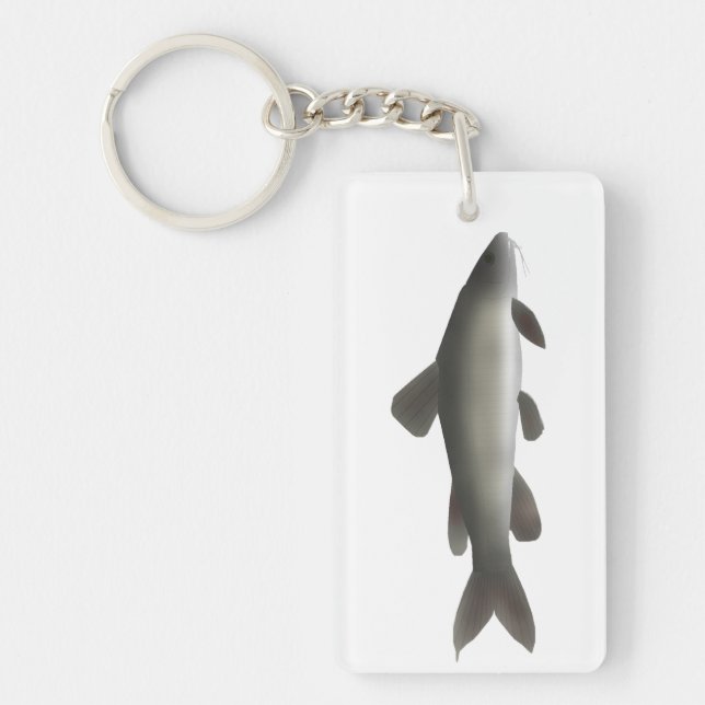 Golden Nile Catfish Key Ring (Front)