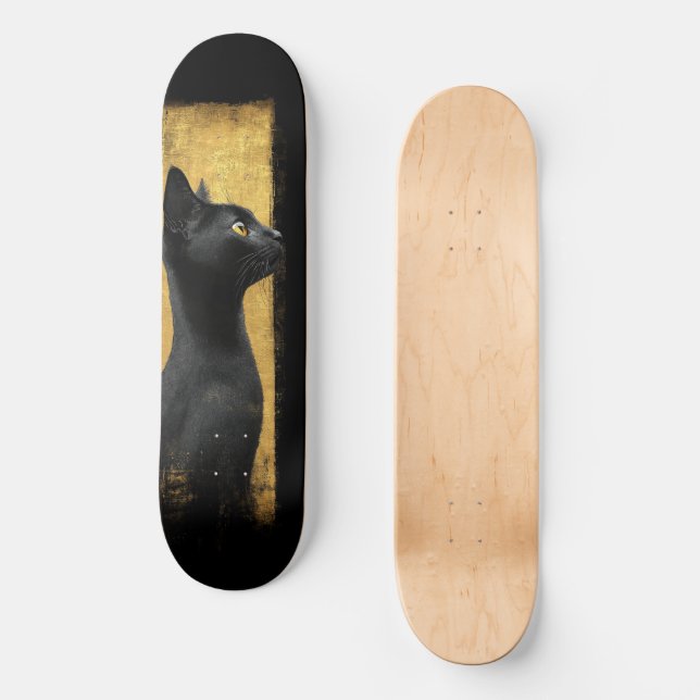 Golden Noir Skateboard (Front)