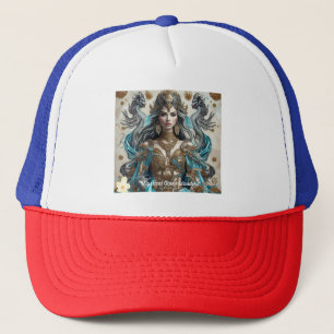"Golden Ocean Accents" Trucker Hat