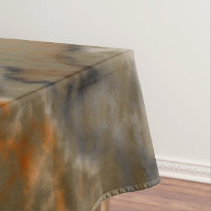 Golden Olive Marble Tablecloth