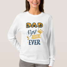 Golden Orange & Blue Modern Father's Day 