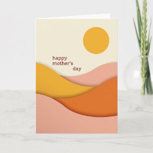 Golden Orb Mothers Day Card