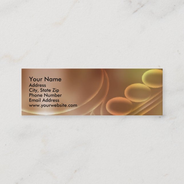 Golden Orb Profile Card (Front)