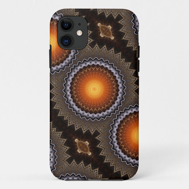 Golden Orb Tower Pattern 00120150507225545 Case-Mate iPhone Case (Back)