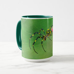 Golden Orb Weaver Spider Mug