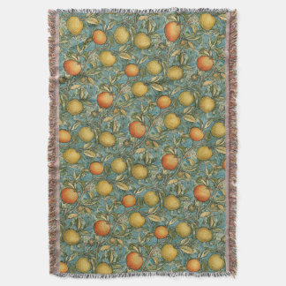 Golden Orchard Arts and Crafts Throw Blanket
