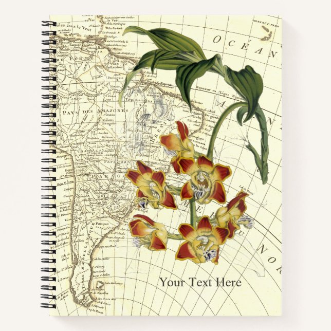 Golden Orchid Explorer's Notebook (Front)