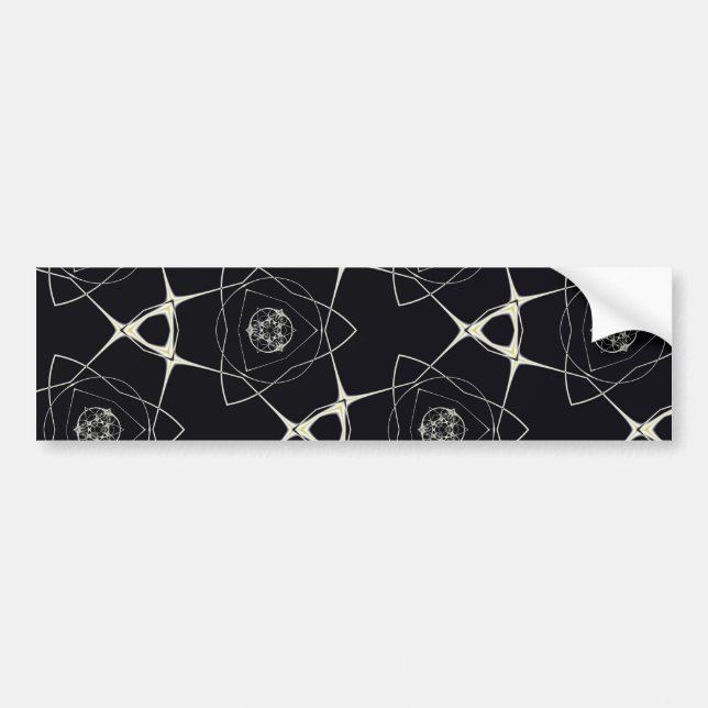 Golden Ornament Bumper Sticker (Front)