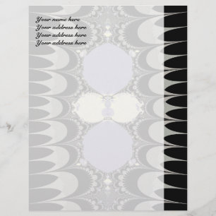 Golden Ornament Customised Letterhead