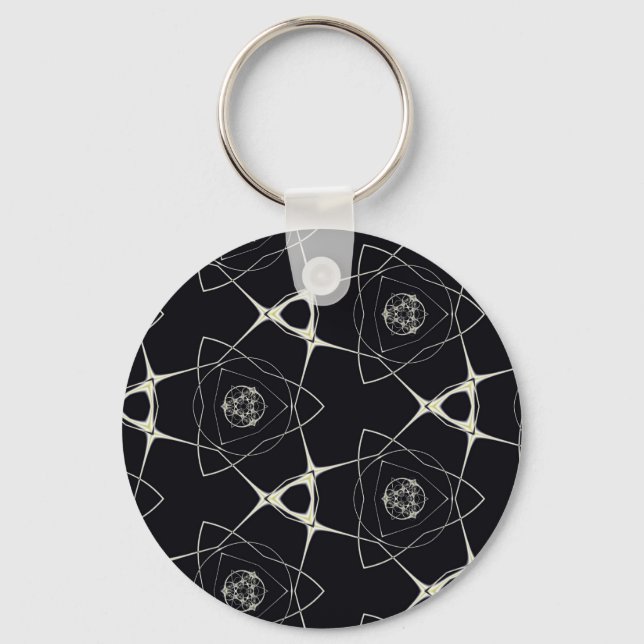 Golden Ornament Key Ring (Front)