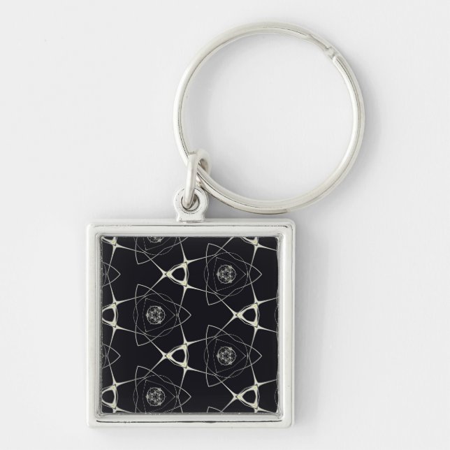 Golden Ornament Key Ring (Front)