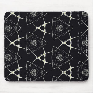 Golden Ornament Mouse Pad