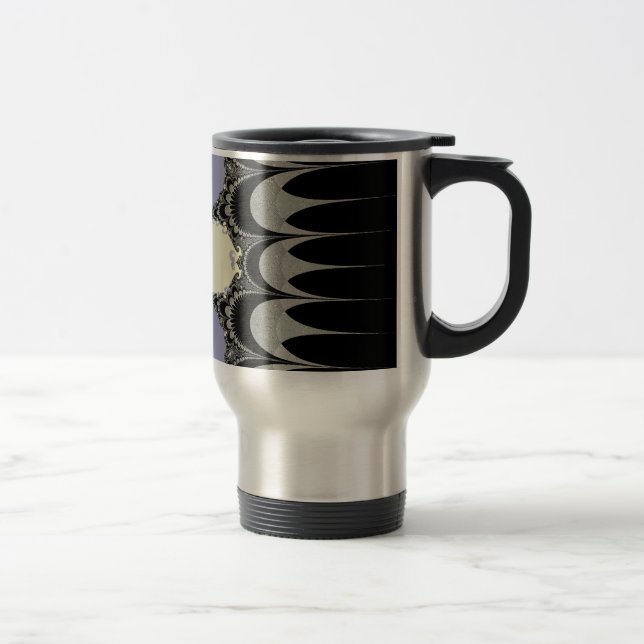 Golden Ornament Travel Mug (Right)