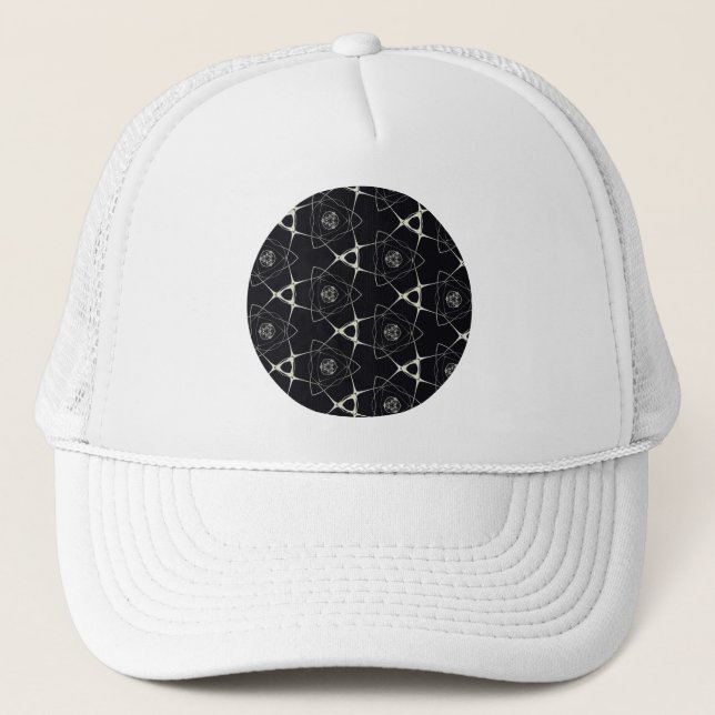 Golden Ornament Trucker Hat (Front)
