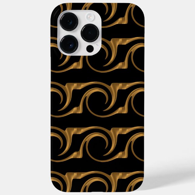 Golden ornamentation  Case-Mate iPhone case (Back)