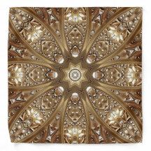 Golden Ornate Bandana