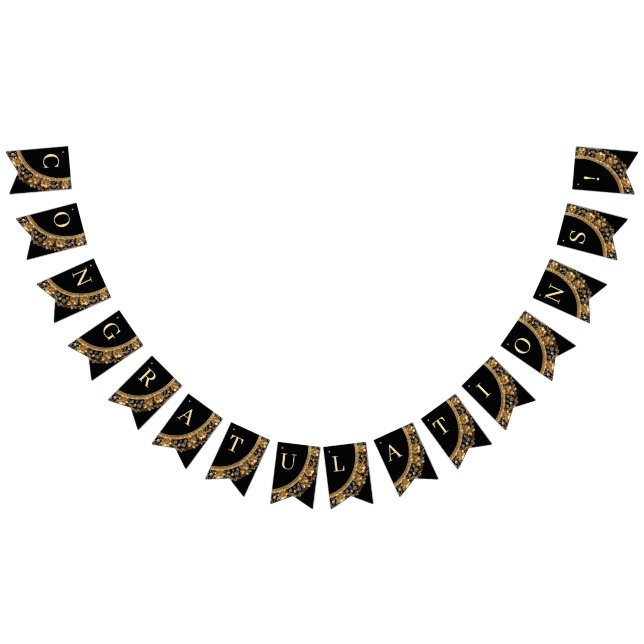 Golden Ornate Frame Bunting Flag (All)