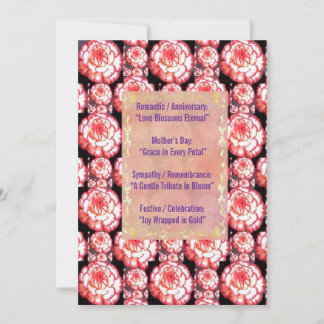 golden ornate invitation