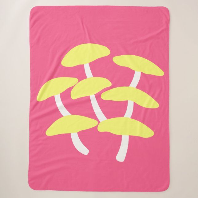 Golden Oyster Sherpa Blanket (Front)