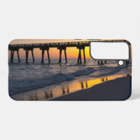 Golden Panama City Beach Sunset Reflections