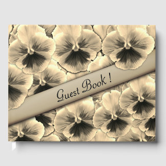 Golden Pansy Guest Book