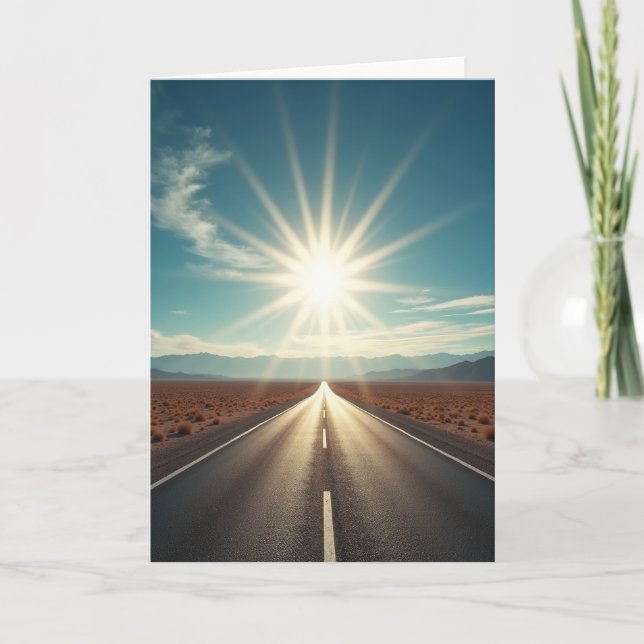Golden Path Birthday Card (Front)