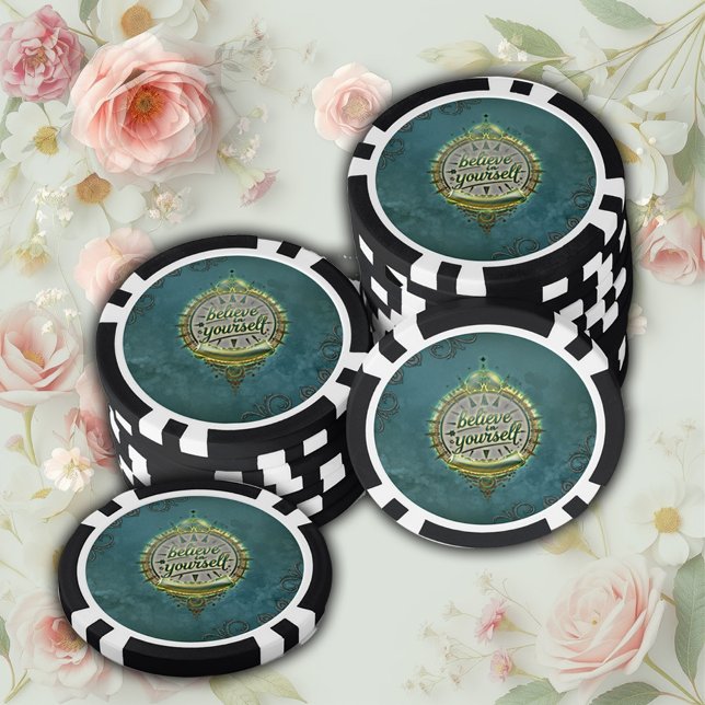 Golden Paths Believe in yourself.  Poker Chips (Creator Uploaded)