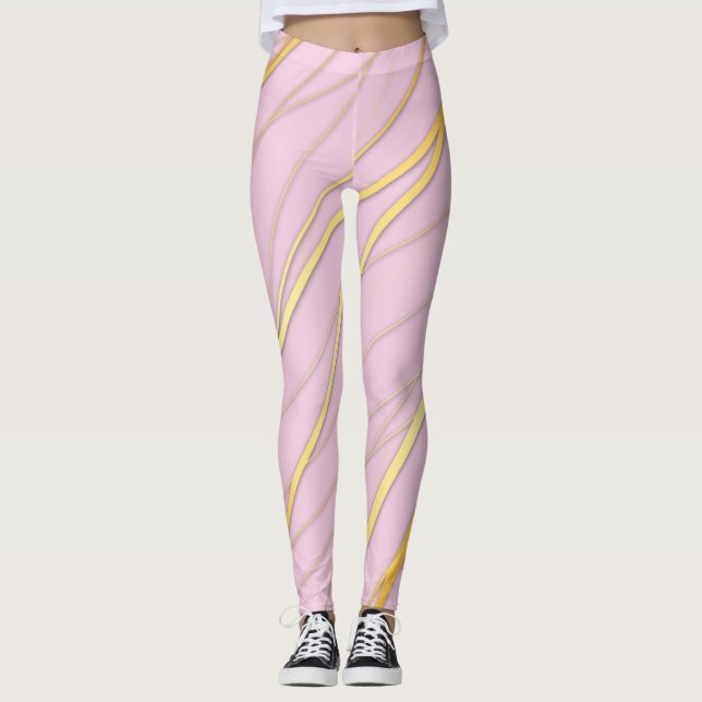 Golden Pattern 2 Leggings (Front)