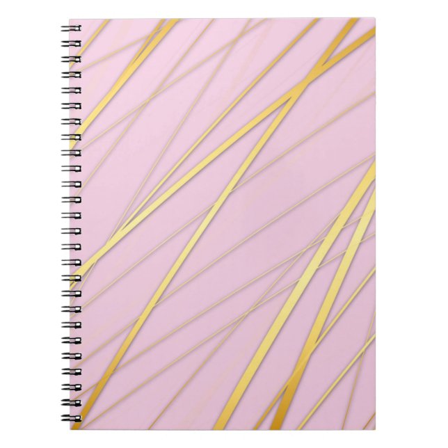 Golden Pattern 2 Notebook (Front)