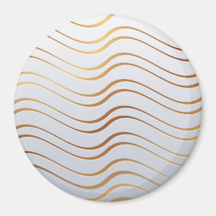 Golden Pattern 3 Magnet