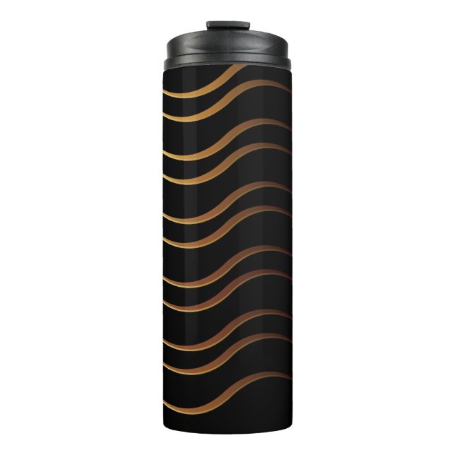 Golden Pattern 4 Thermal Tumbler (Front)