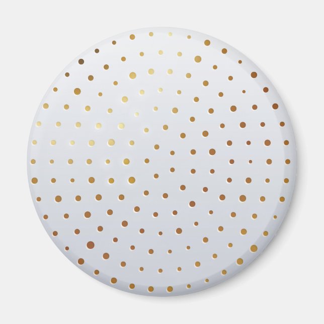 Golden Pattern 5 Magnet (Front)