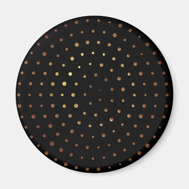 Golden Pattern 6 Magnet (Front)
