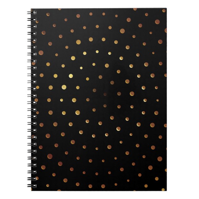 Golden Pattern 6 Notebook (Front)
