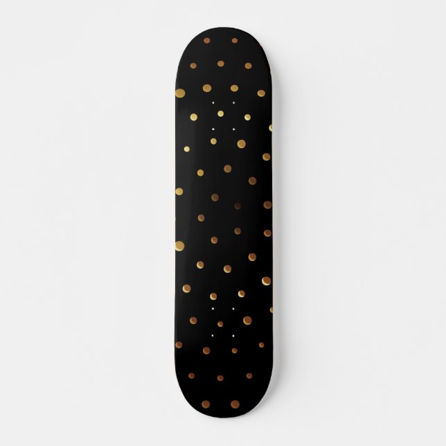 Golden Pattern 6 Skateboard (Front)