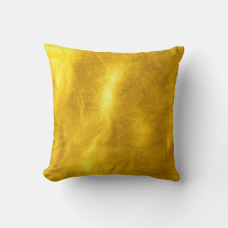 Golden pattern cushion