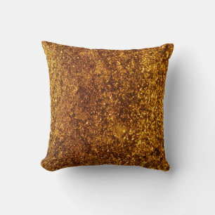 Golden pattern cushion