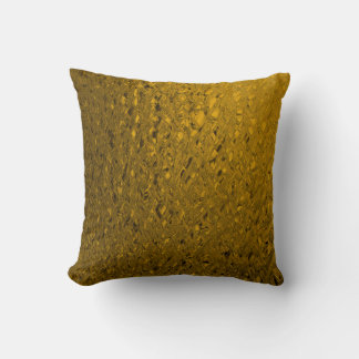 Golden pattern cushion