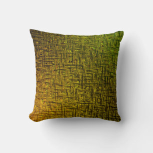 Golden pattern cushion