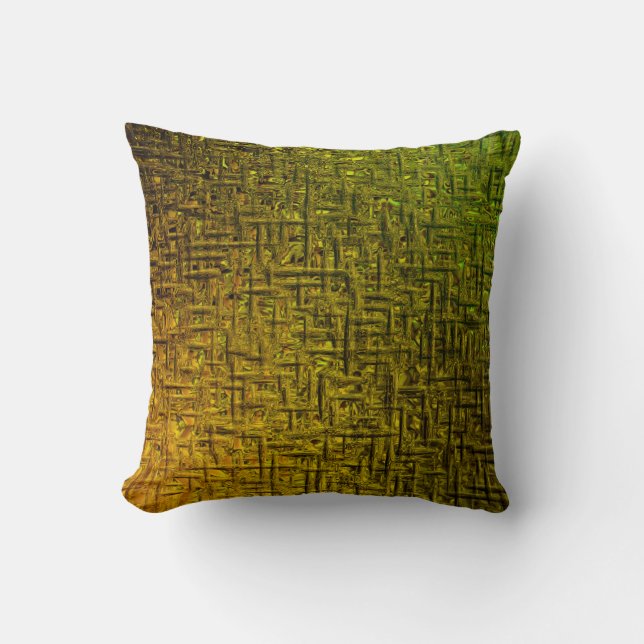Golden pattern cushion (Front)