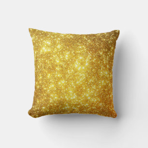 Golden pattern cushion
