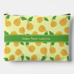 Golden Pears Collection Golden Cream Accessory Pouch