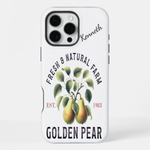 Golden pears from a natural farm iPhone 16 pro max case