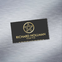 Golden pentagram
