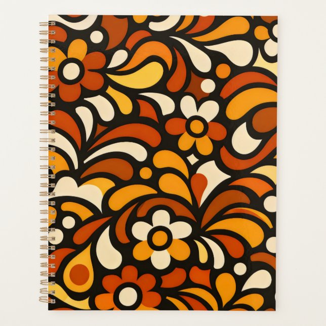 Golden Petal Flow Planner (Front)
