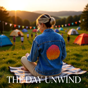 Golden Petal Mirage Denim Jacket