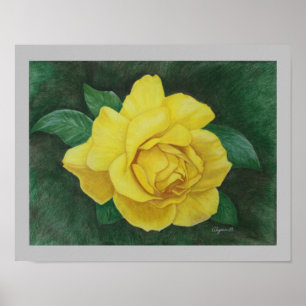 Golden Petals 11"x14" Print