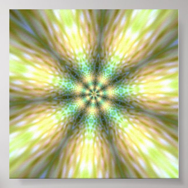 Golden Petals Poster (Front)