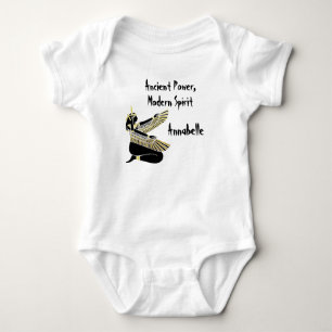 Golden Pharaoh’s Blessing: Ancient Egyptian Art Baby Bodysuit